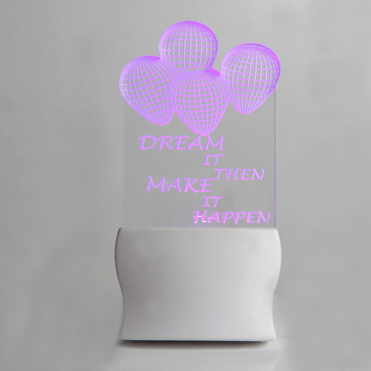 Led Night Lamp Acrylic Cut Shape Balloon | Night Lamps