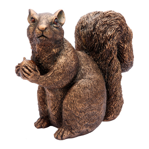 Home Décor Fibreglass Figurine Squirrel With Nut | Decor Objects