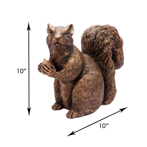 Home Décor Fibreglass Figurine Squirrel With Nut | Decor Objects